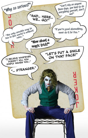 Quotes by the Joker from Batman