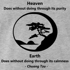 Taoist Tree - Chuang Tzu Quote T-Shirts