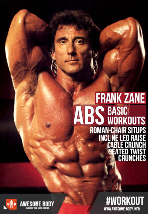 Frank Zane ABS Workout | Basic Abdominal Exercises | Workout Rutine