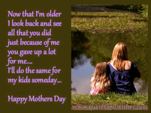 happy mothers day quotes 2013 daughter Happy Mothers day wishes for ...