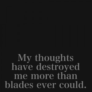 quote life text depressed suicide quotes pain thoughts cut feelings ...