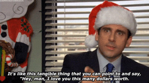 Image result for michael the office secret santa quote