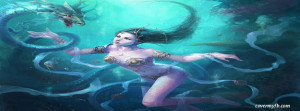Sea Serpent Dance Facebook Cover