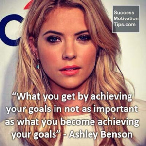 ashley benson quotes