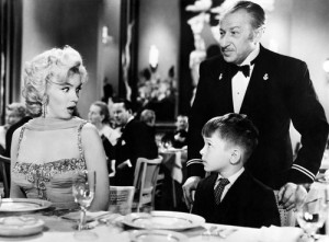 ... production still from Howard Hawks’ Gentlemen Prefer Blondes (1953