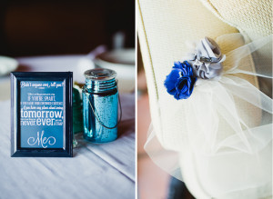 dr who quotes as table settings at wedding dr who wedding colors