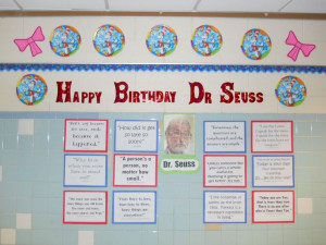 Students did a close read of Dr. Seuss quotes to work on informational ...