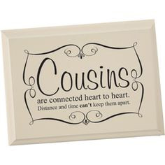... cousins quotes, idea, cousin sayings, quotes for scrapbooking
