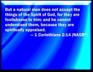 Corinthians 2:14 Bible Verse Slides