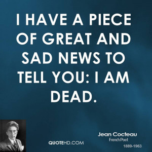 Jean Cocteau Quotes