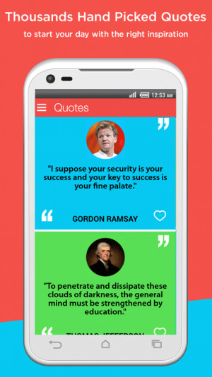 Best Success Quotes Quote Pad™ - screenshot