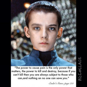 Enders game quote