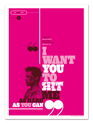 of Cult Quotes Series. These posters integrate the Cult Movie Quotes ...