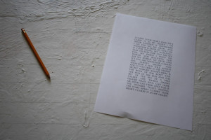 DIY Large-Scale Quote on Canvas