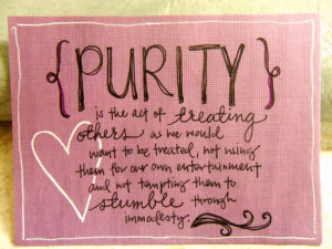 Purity Verses for Girls