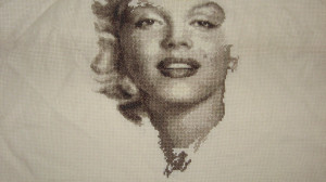 410497 Great Tattoos Photo Realism Marilyn Monroe Leg Calf Tattoojpg