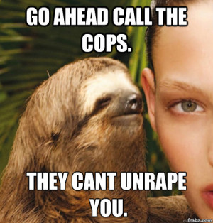 Rape Sloth Meme