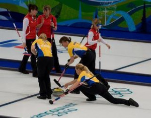 Le curling est un sport sur la glace qui consiste à mettre des boules ...