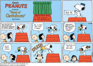 Peanuts Peanut Gang Comic Strip