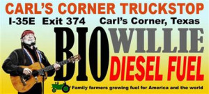 Willie Nelson's new gig: Biodiesel