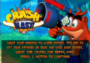Crash Bandicoot Blast! è un minigioco de L' Ira di Cortex per Gameboy ...