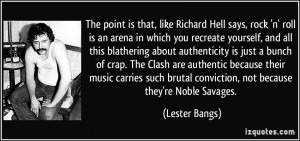 More Lester Bangs Quotes