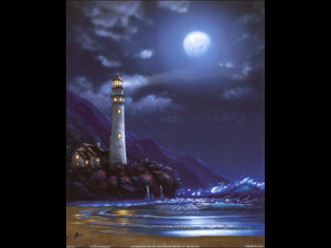 Blue Moon Lighthouse
