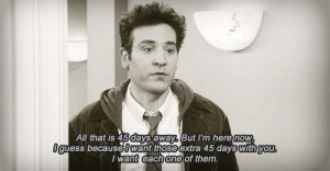 45 Days – A Ted Mosby Appreciation Post