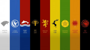... House Stark House Targaryen House Baratheon House Tully wallpaper