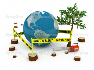 Save the Planet concept - Stock Image