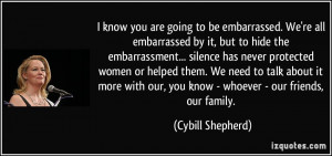 More Cybill Shepherd Quotes
