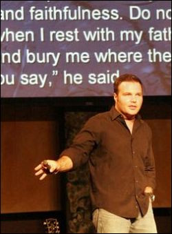 Mark Driscoll one of the pastors at the Mars Hill megachurch is the