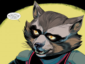 The launch of Rocket Raccoon is an odd one; it reads a bit like a ...