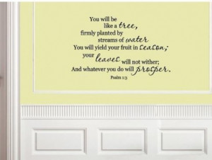 Bible Verse Scripture Wall Quote