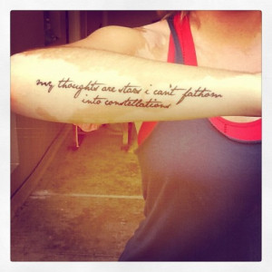 Personal tattoo john green the fault in our stars finally a decent ...