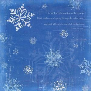 Snowflake Quotes And Sayings Snowflake quote 12x12 paper