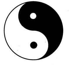 ying yang sign represents my topic of neo confucianism