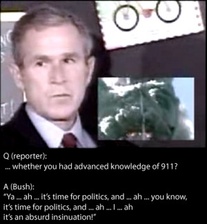 of prior knowledge of 9 11