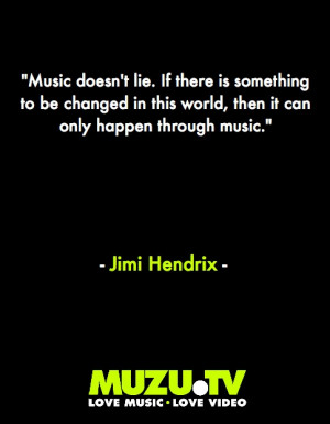 True words from Jimi Hendrix, one of the Greatest Musician's of the ...