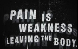 Embrace the Pain