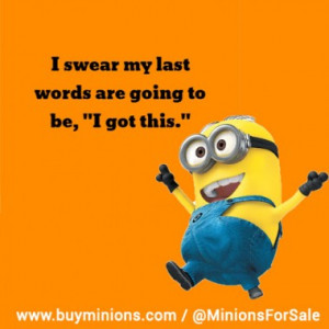 Women belong in the kitchen… #funny #women #life #minionquote