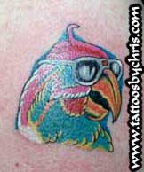 Parrot Head Tattoo Design...