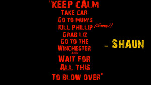Shaun The Dead Quote Background Constructive Criticism