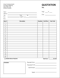 Small Business Forms: Invoice, Quotation, Sales Order