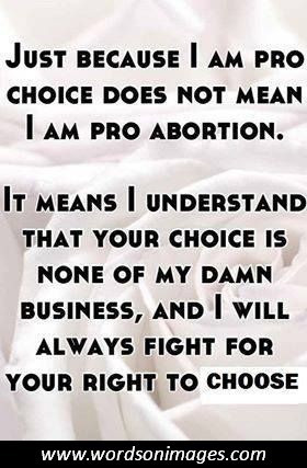 Pro choice quotes