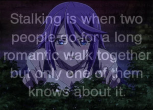 Mizore Shirayuki-Stalker Love by Morbid-Perhaps