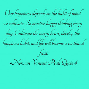 ... dr peal. Norman-Vincent-Peale-Quote-from-WEAR-LUCK-Feature-Friday-Blog