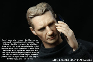 Liam Neeson TAKEN using HEADPLAY Sculpt
