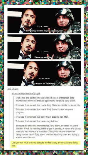 The Moment Tony Stark Became Iron Man
