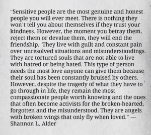 ... quotes people angels sensitive people i m sensitive feel broken quotes